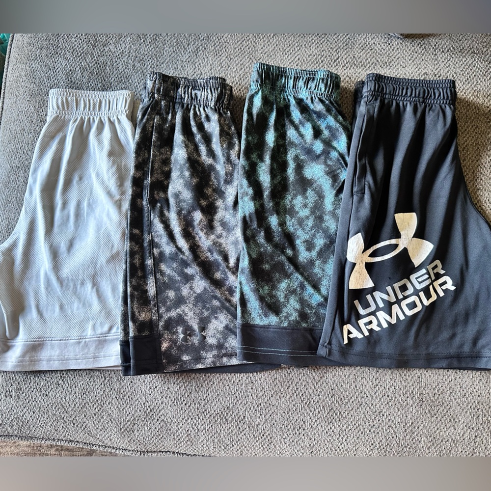 Under Armour Boys Shorts 4 pack